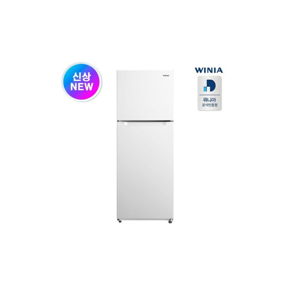위니아 314L 냉장고 중형 화이트 원룸 심플 EWRB326EEMWWO(A) 